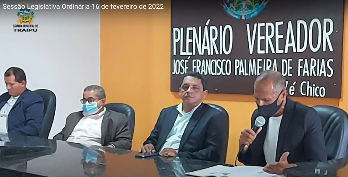 Imagem da notícia: Câmara de Traipu inicia os trabalhos legislativos 2022