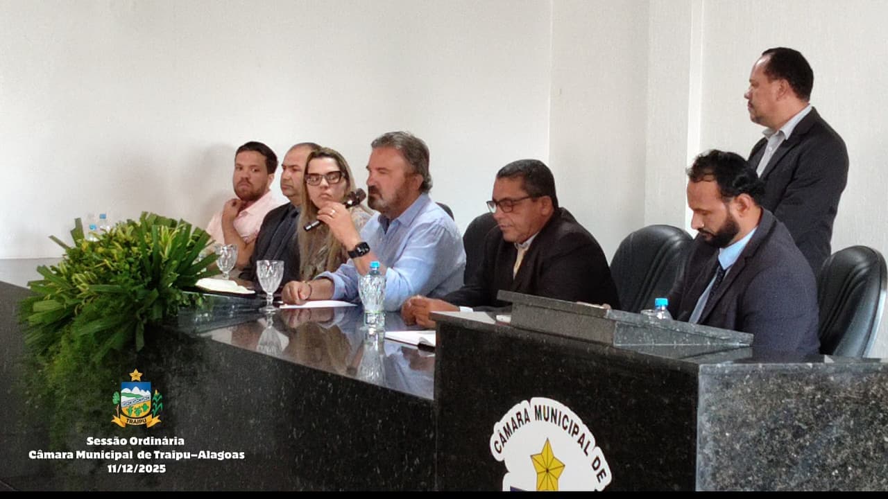 Imagem da notícia: Vereadores realizam última sessão ordinária do ano e aprovam 4 projetos em benefício da população